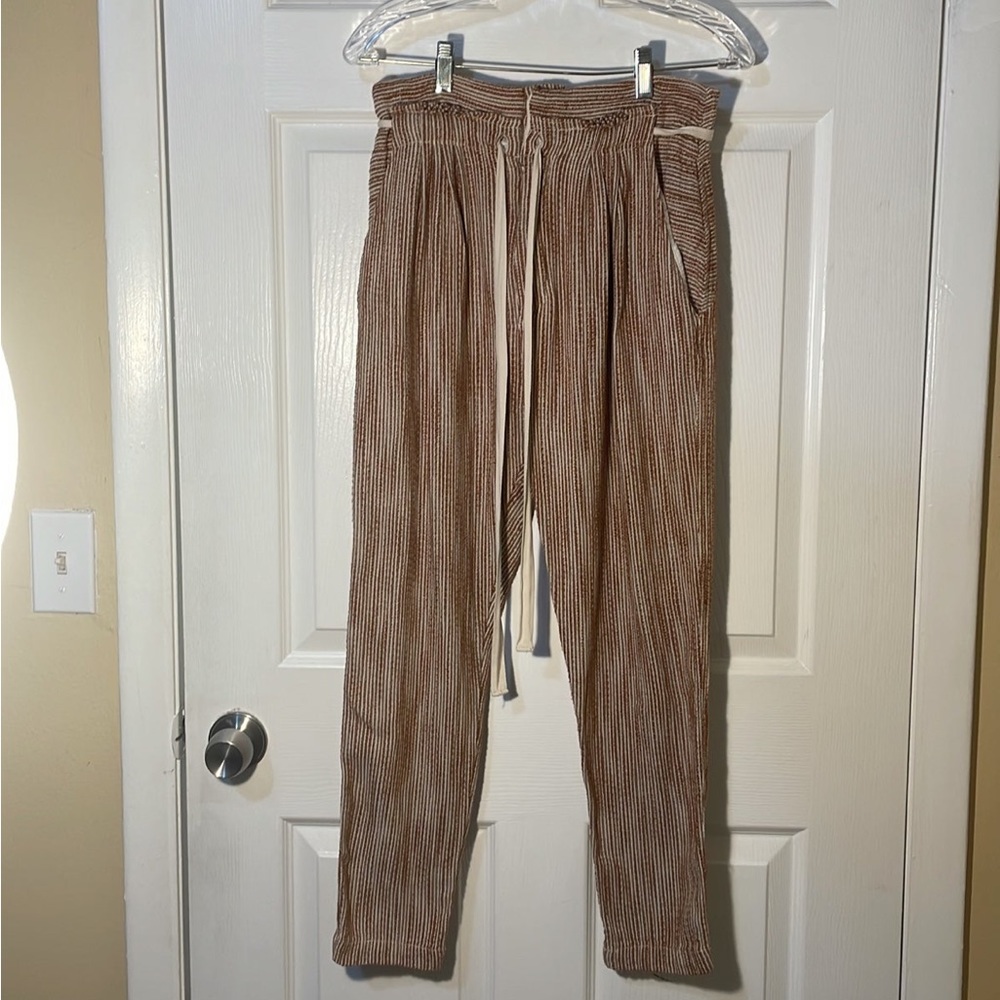 Free People high waist striped pants Sz: 2